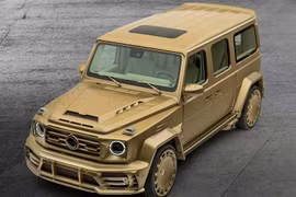  [GALLERY] Tận thấy Mercedes-AMG G63 dát vàng của Mansory "độc nhất vô nhị"
