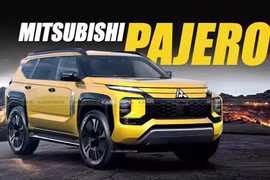  [GALLERY] Mitsubishi Pajero 2027 lộ thiết kế, vuông vức như Land Cruiser