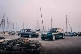 Ngắm bộ tứ Rolls-Royce Cullinan bespoke siêu sang phong cách du thuyền