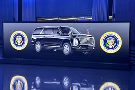  [GALLERY] "Soi" dàn xe 250 chiếc Cadillac Escalade mới phục vụ Mật vụ Mỹ