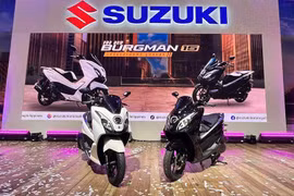 [GALLERY] Chi tiết xe ga Suzuki Burgman 15 hiện đại, giá từ 70 triệu đồng