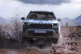 [GALLERY] Jeep Compass - xe điện off-road 375 mã lực, sạc 27 phút chạy 600km