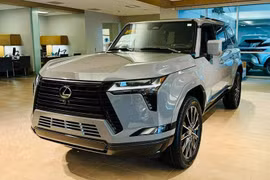 Triệu hồi 103 xe sang Lexus GX 550 tại Việt Nam lỗi cụm đồng hồ 