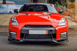 Ngắm "sát thủ siêu xe" Nissan GT-R R35 độ khủng của đại gia TP.HCM