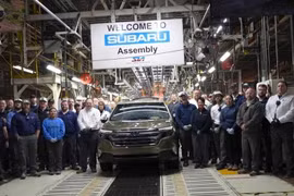 Subaru Forester Hybrid sẽ sản xuất tại Mỹ, quyết đấu Toyota RAV4