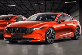 Mazda6 2026 thiết kế đẹp thế này có đủ sức đấu Toyota Camry?