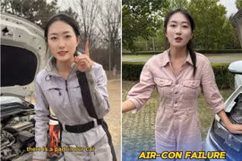 Nữ tài xế Trung Quốc 'triệu view' nhờ nội dung bảo dưỡng ôtô