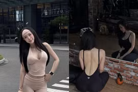 Mẹ bỉm sữa hot girl, vóc dáng 3 vòng 'đỉnh chóp'