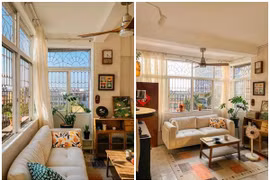 'Tan chảy' trước căn hộ decor quá xinh của cụ bà 75 tuổi