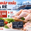 [INFOGRAPHIC] 7 THÁNG ĐẦU NĂM NHẬP KHẨU 214.400 TẤN THỊT VÀ PHỤ PHẨM GIA CẦM