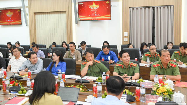 Các đại biểu tham dự buổi họp báo. (Ảnh: THẾ ĐẠI) Các đại biểu tham dự buổi họp báo. (Ảnh: THẾ ĐẠI)