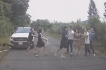 Hai nhóm người ẩu đả sau va chạm giao thông tại Lâm Đồng