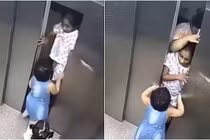 Khoảnh khắc dũng cảm của cô bé cứu trẻ khỏi thang máy hỏng