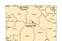 Quảng Ngãi ghi nhận 5 trận động đất trong đêm, mạnh nhất 3,4 độ