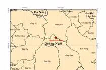 Quảng Ngãi ghi nhận 5 trận động đất trong đêm, mạnh nhất 3,4 độ