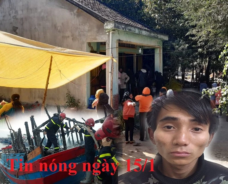 Tin nóng ngày 15/1: Bị đánh, vợ dùng dây thừng siết cổ chồng