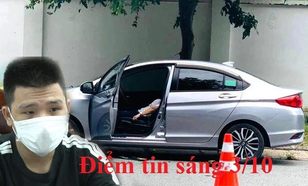 Điểm tin sáng 3/10: Công bố nguyên nhân Bí thư thị trấn tử vong trong ô tô