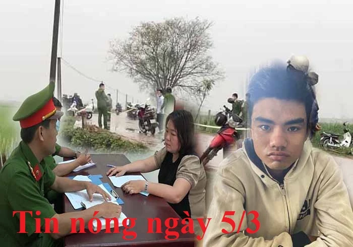 Tin nóng ngày 5/3: Nam thanh niên phi xe xuống ruộng tử vong tại chỗ