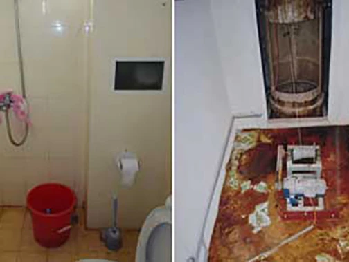 Xác cô gái úp mặt vào xô nước tố tội ác người tình cũ