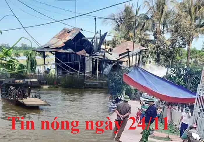Tin nóng ngày 24/11: 2 thông gia đánh nhau, một người tử vong
