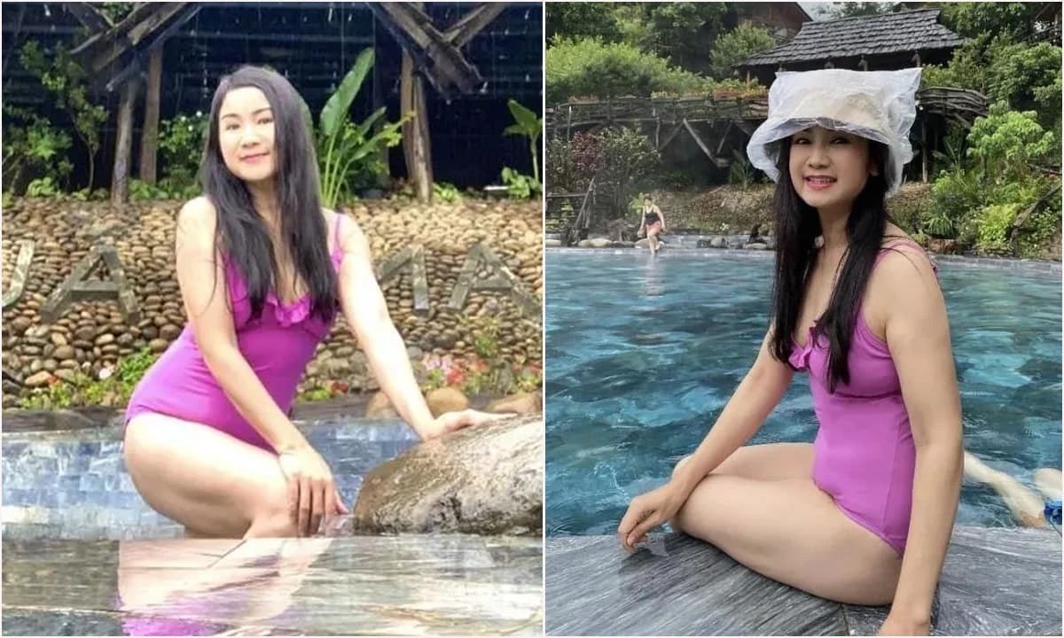 NSND Thu Hà đăng loạt ảnh diện bikinii, sắc vóc tuổi 54 gây sốt