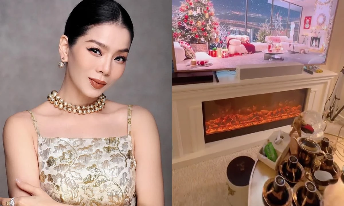 Choáng với không gian sống cực xịn xò của Lệ Quyên