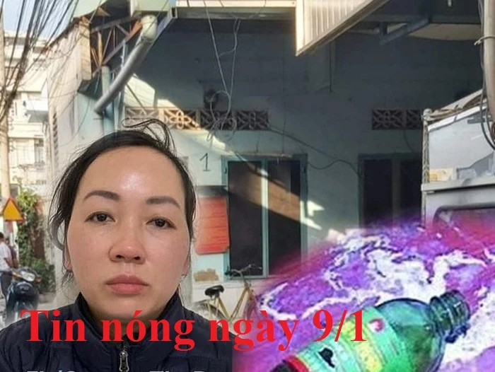 Tin nóng ngày 9/1: Nghi chồng vay tiền cho bạn gái, vợ tự đâm dao vào người