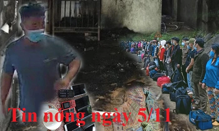 Tin nóng ngày 5/11: Hai vợ chồng cháy như ngọn đuốc trong nhà