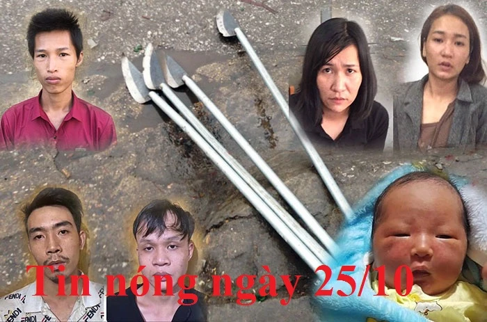 Tin nóng ngày 25/10: Dùng dao phóng lợn lùa nhau, 25 người chờ án