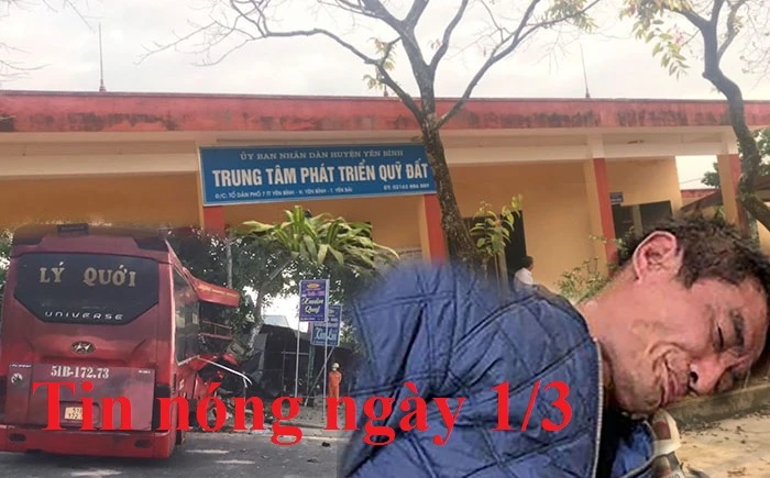 Tin nóng ngày 1/3: Ném ghế vào mặt công an người đàn ông nhận kết đắng