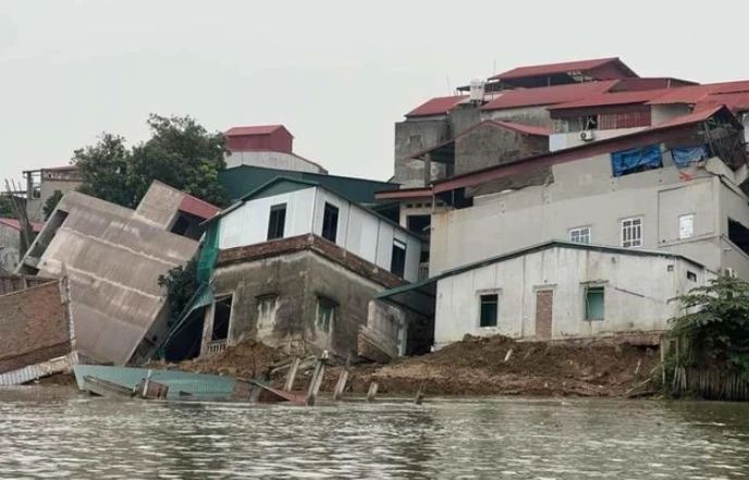 Sụt lún chưa từng thấy ở Bạc Liêu và một số địa phương