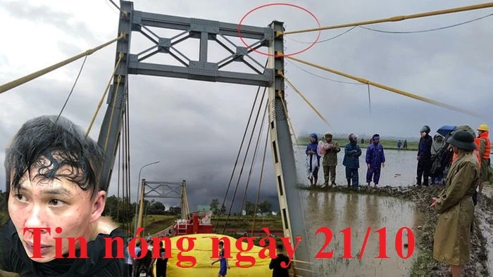 Tin nóng ngày 21/10: Bị cha vợ mắng nam thanh niên nhảy cầu tự tử