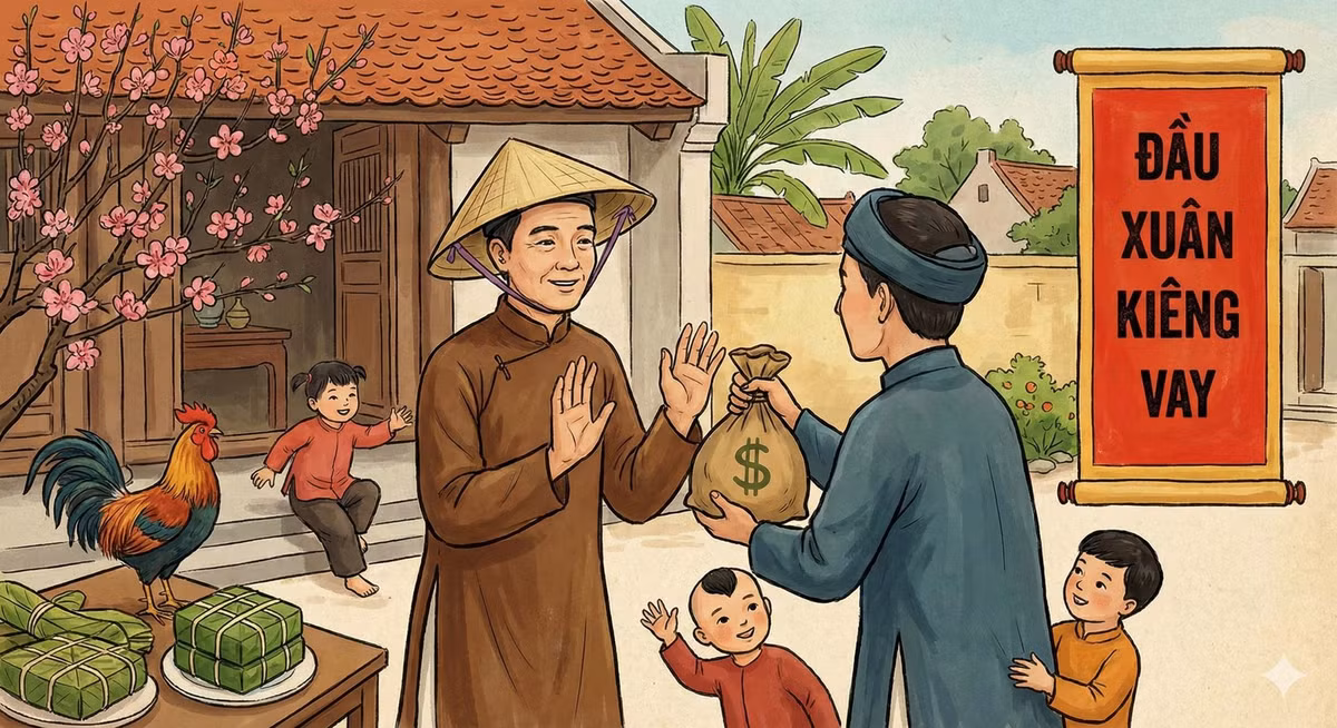 Kiêng vay tiền đầu năm là biểu hiện của niềm tin vào sự khởi đầu tốt đẹp