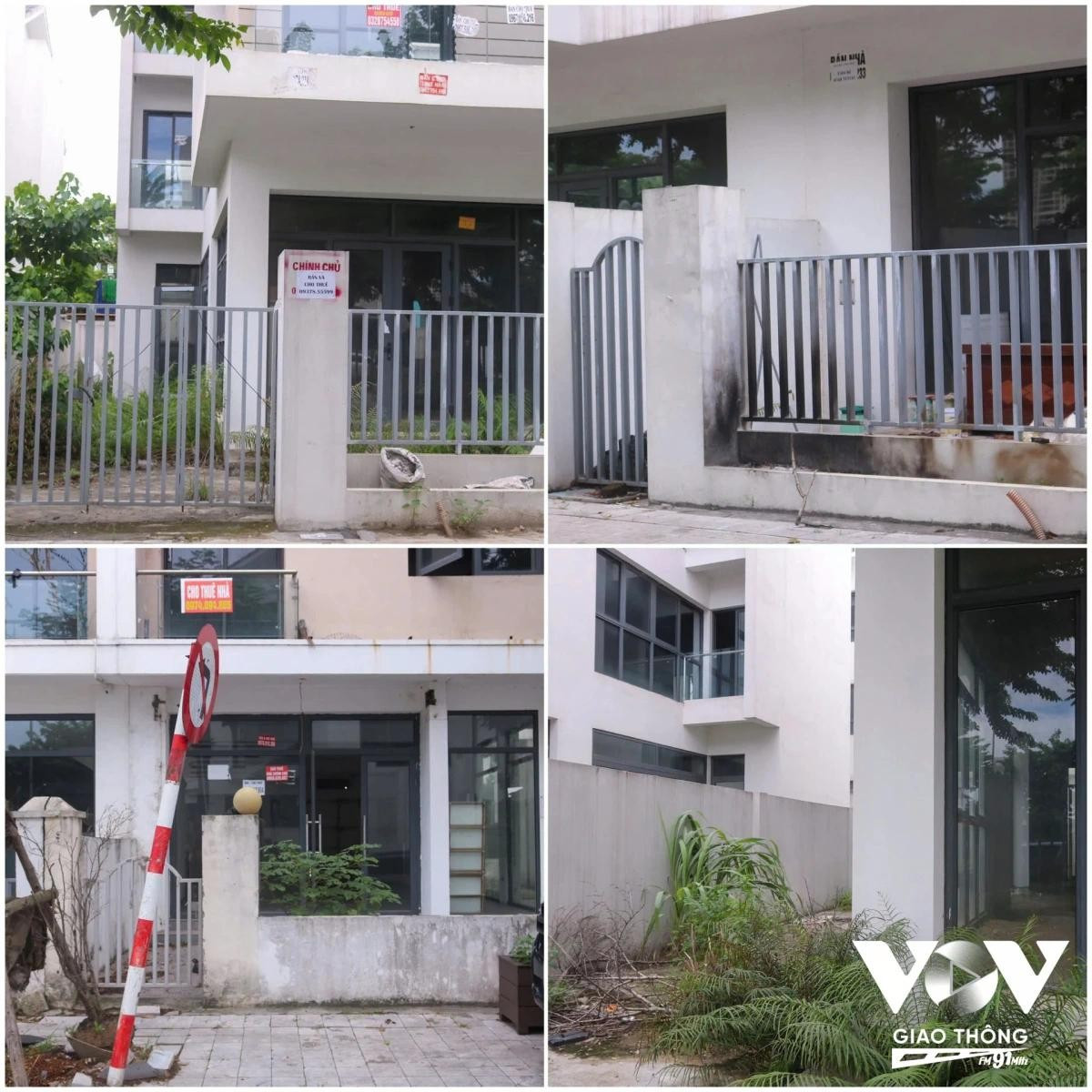 Chất lượng nhà ở không được đảm bảo, việc vắng chủ kéo dài khiến nơi đây trở thành một dãy nhà hoang ngay giữa lòng đô thị.