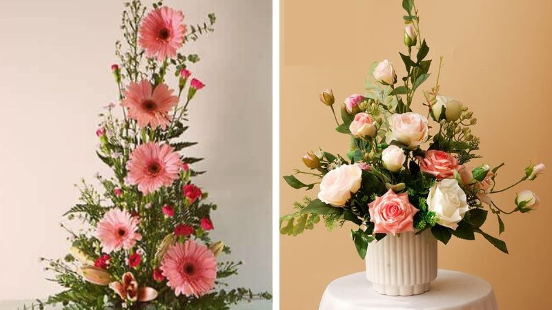  Hoa giả, hoa khô: Trong phong thủy, đầu năm là thời điểm cần sinh khí mạnh mẽ, tượng trưng cho sự sinh sôi, nảy nở và khởi đầu mới. Hoa giả hoặc hoa khô tuy tiện lợi, bền đẹp nhưng lại bị xem là biểu tượng của sự tĩnh lặng, trì trệ, không mang năng lượng sống.