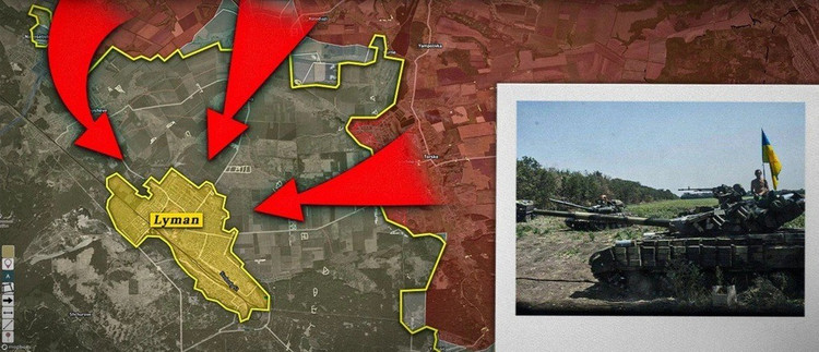 Saluran Ringkasan Tentera melaporkan bahawa RFAF meneruskan serangan ke atas paksi Seversk-Lyman. Walaupun Rusia tidak menawan Drobyshevo, mereka mengawal Derilovo. Arah Yampol juga menjadi pilihan, tetapi AFU di sini berpegang teguh pada pendirian mereka dan kampung bertukar tangan berulang kali. 5.jpg