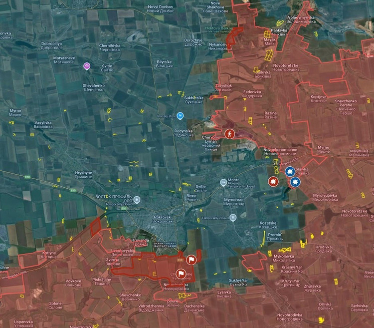 However, experts say that the RFAF should not be expected to launch a frontal attack on the city quickly, but that it would be enough for them to gain a foothold in the southern or northeastern districts of Pokrovsk, which would cut off Ukraine's supply lines, putting them in a real 13.jpg