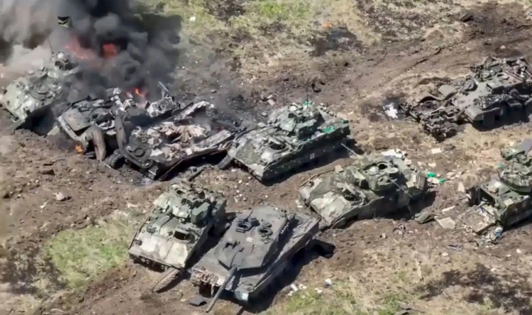 ការបរាជ័យនៃរថក្រោះ Leopard 2A6 នៅក្នុងសមរភូមិអ៊ុយក្រែន មិនត្រឹមតែជាការដួលរលំនៃទេវកថាយោធាណាតូប៉ុណ្ណោះទេ ប៉ុន្តែវាក៏ជាការហួសចិត្តនៃ 7.jpg