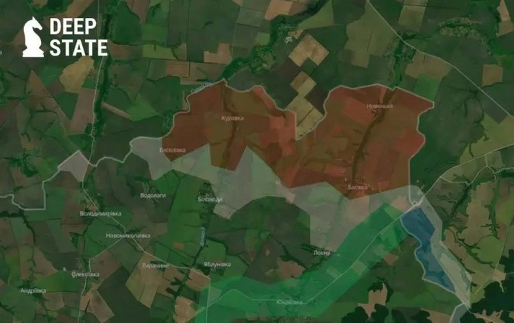 ディープステートによると、ロシア軍はスヴェルドリコヴォ(クルスク州)を奪還した後、国境を越えて進軍を開始した。最初の試みはノヴェンケ村から始まり、スムイ州への侵入を試みたが、アフガニスタン軍(AFU)の激しい阻止により失敗に終わり、ロシア軍は指定された陣地やプランテーションに隠れることを余儀なくされた。 14.jpg