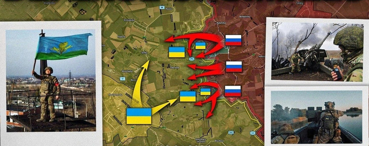 Es ist jedoch noch zu früh, von einer vollständigen russischen Kontrolle über Chasov Yar zu sprechen, da die Reste der AFU noch immer versuchen, im Bezirk Zemljanki südwestlich der Stadtgrenze Widerstand zu leisten. Die ukrainische Armee kann sich jedoch im Minengebiet von Zemljanki nur bedingt behaupten, was kaum eine aktive Verteidigung bedeutet. 6-8382.jpg