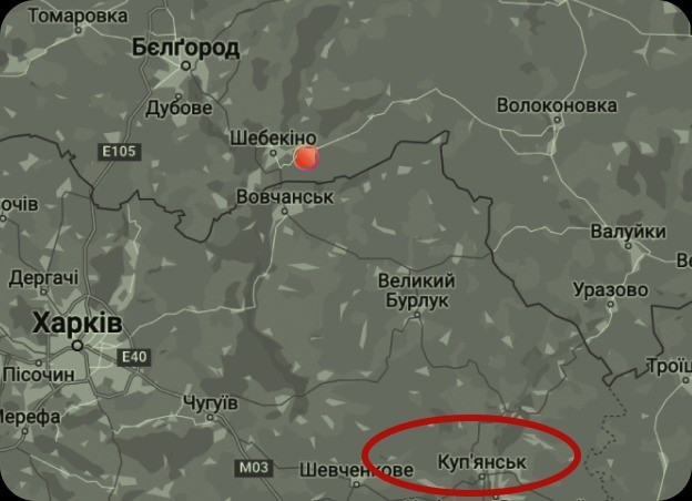 Angesichts einer heftigen russischen Offensive wird die Lage für die ukrainischen Truppen in Kupjansk immer prekärer. Da die Versorgungswege abgeschnitten sind, werden Munition und Nahrungsmittel für die Fronttruppen immer knapper. Sollte die Lage anhalten, werden sie zum Rückzug gezwungen sein. 12.jpg