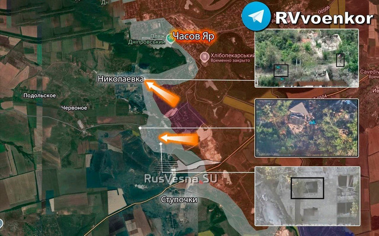 Хотя Министерство обороны России заявило о полном контроле над Часовым Яром, украинские государственные СМИ продолжали утверждать, что «россияне не полностью захватили город». Киев отрицал потерю Часового Яра и назвал это «откровенной ложью» Москвы. 11-8091.jpg