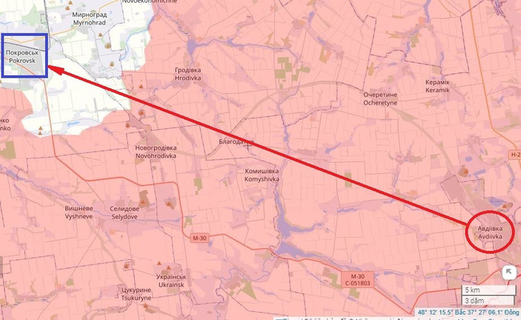 Desde que las Fuerzas Armadas Rusas (FARR) capturaron Avadivka a principios de 2024, han avanzado sin parar hasta Pokrovsk, recorriendo unos 50 kilómetros en ese tiempo, llegando a las mismas afueras de Pokrovsk. Ahora ha llegado el momento decisivo de la batalla por Pokrovsk. La FARR considera este un objetivo estratégico clave y está decidida a ganar la campaña de este verano. 1-7615.jpg