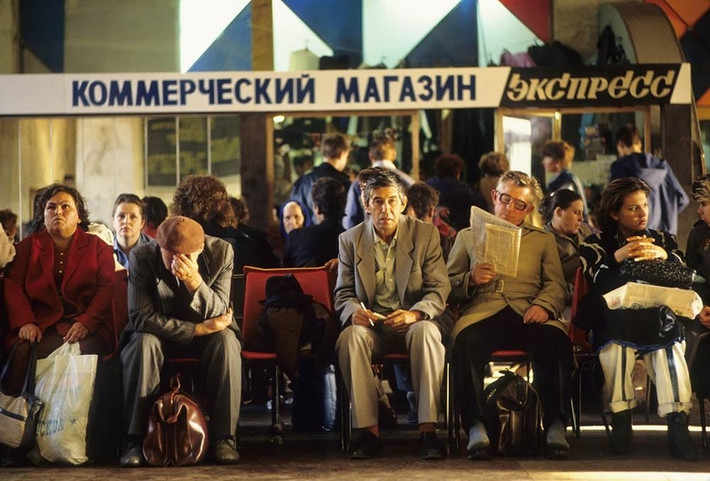 Một góc thủ đô Moscow của nước Nga năm 1991. Ảnh: ER.