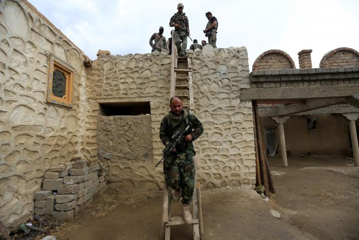 Ngôi nhà này từng được nhóm IS sử dụng ở quận Achin, tỉnh Nangarhar.