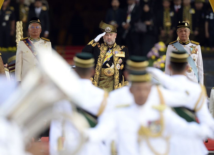 Ông là tiểu vương thứ 2 của bang Kelantan lên ngôi Yang di-Pertuan Agong sau ông nội của mình. Ảnh: Malaysia Chronicle.