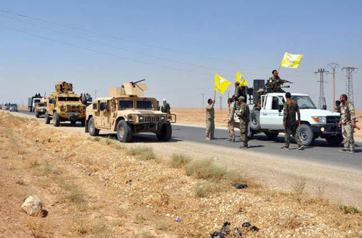 Lực lượng Dân chủ Syria được cho là tiêu diệt nhiều tay súng khủng bố IS trong các cuộc giao tranh mới nhất. Ảnh: Jordan Times.