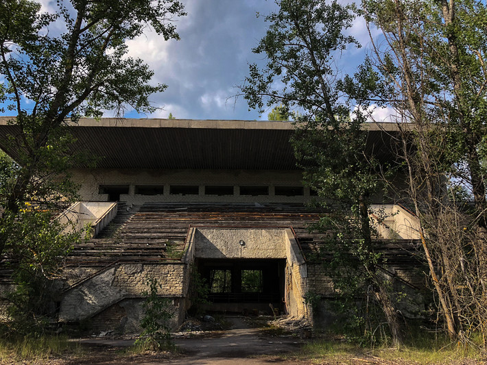 Với mức độ phóng xạ cao, thị trấn Pripyat không còn là nơi an toàn cho người dân sinh sống.