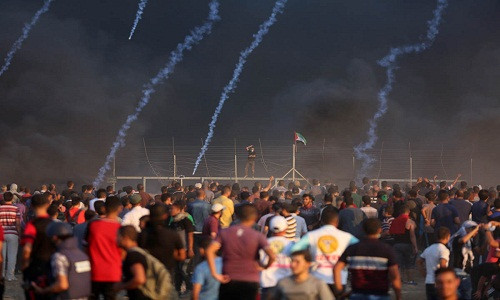 Theo Al Jazeera, biểu tình tại Dải Gaza bùng phát từ ngày 30/3 đến nay đã dẫn đến các cuộc đụng độ dữ dội giữa người biểu tình Palestine và lực lượng an ninh Israel. (Nguồn ảnh: Al Jazeera).