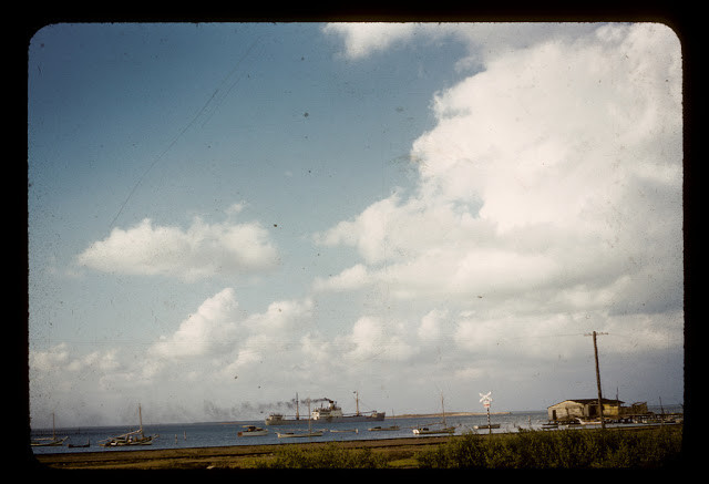 Thị trấn cảng La Isabela năm 1956.